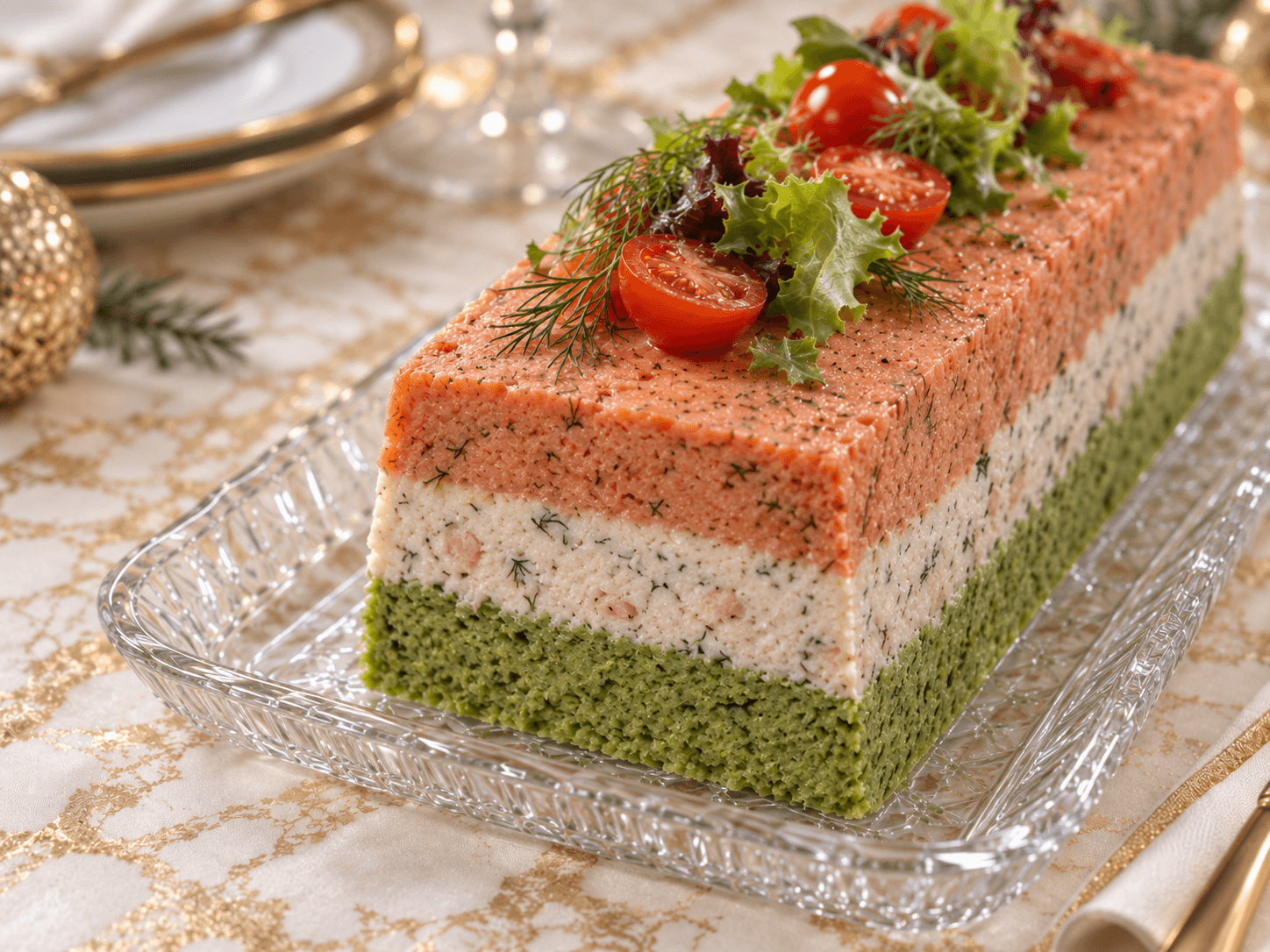 Three-Layer Salmon Terrine: A Make-Ahead Centerpiece for the Holiday Table