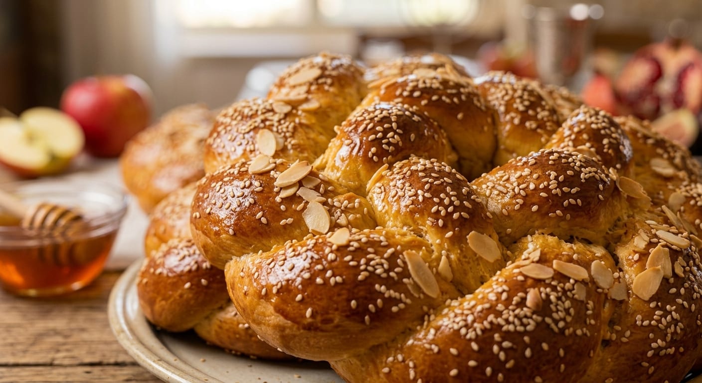 Sweet Honey Challah Recipe for Rosh Hashanah