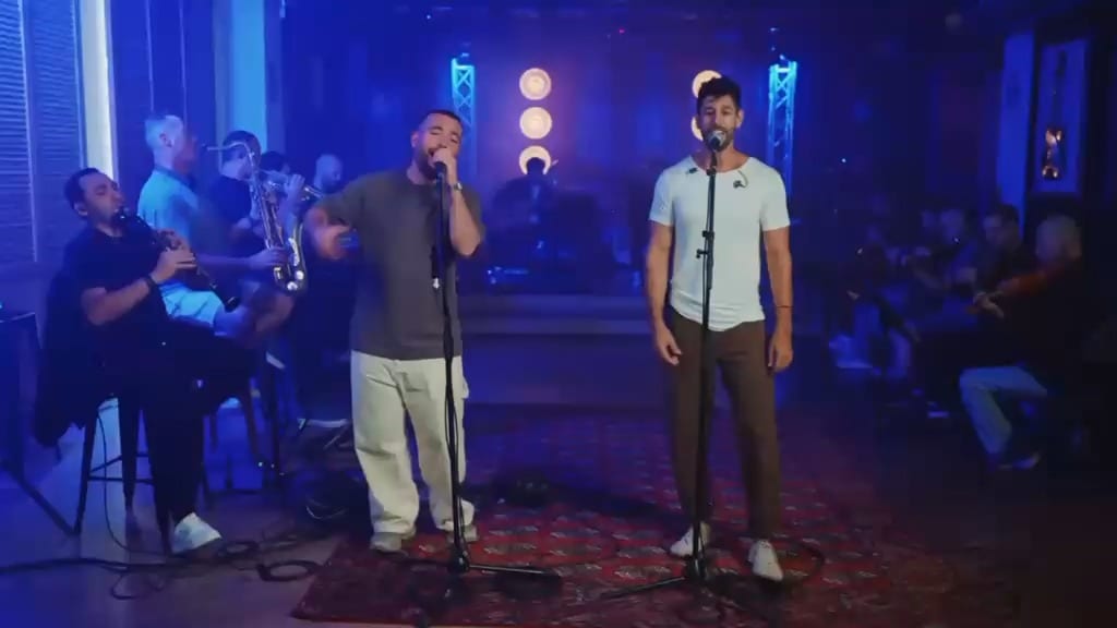 Idan Amedi and Omer Adam Team Up for Surprise Duet