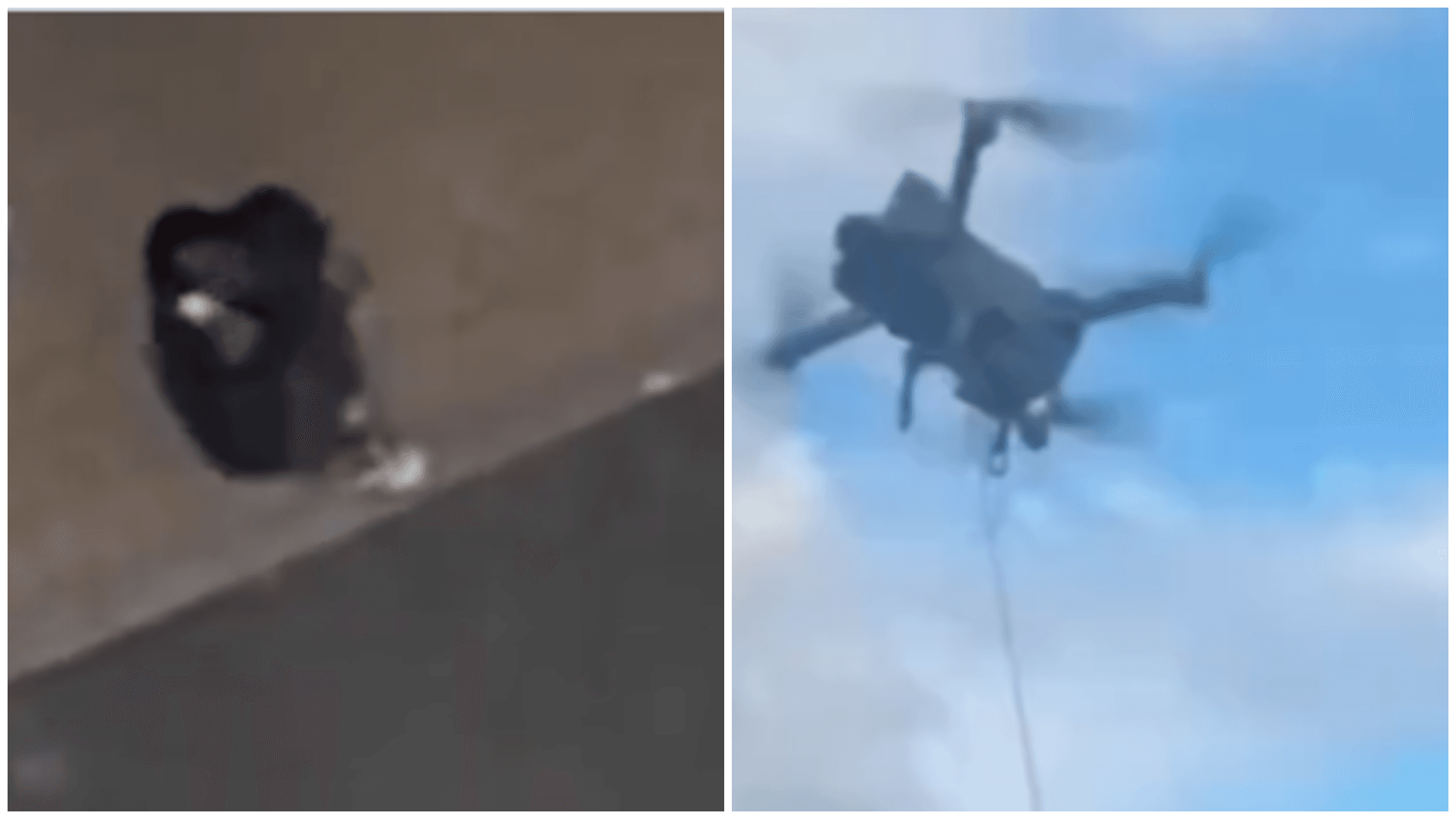 Drones Drop Stink Bombs and Eggs on Migrants in Britain