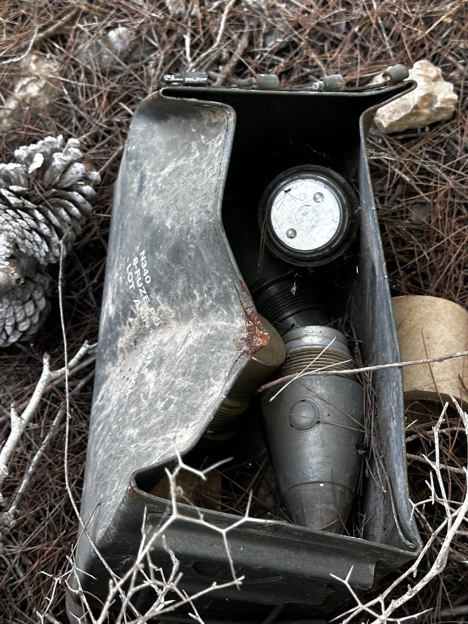 Six IDF Grenades and Military Gear Seized in Lahav Forest Cache