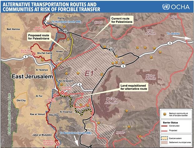 NYT: Sa'ar Signaled to Britain That E1 Tenders Would Wait Until After the Election