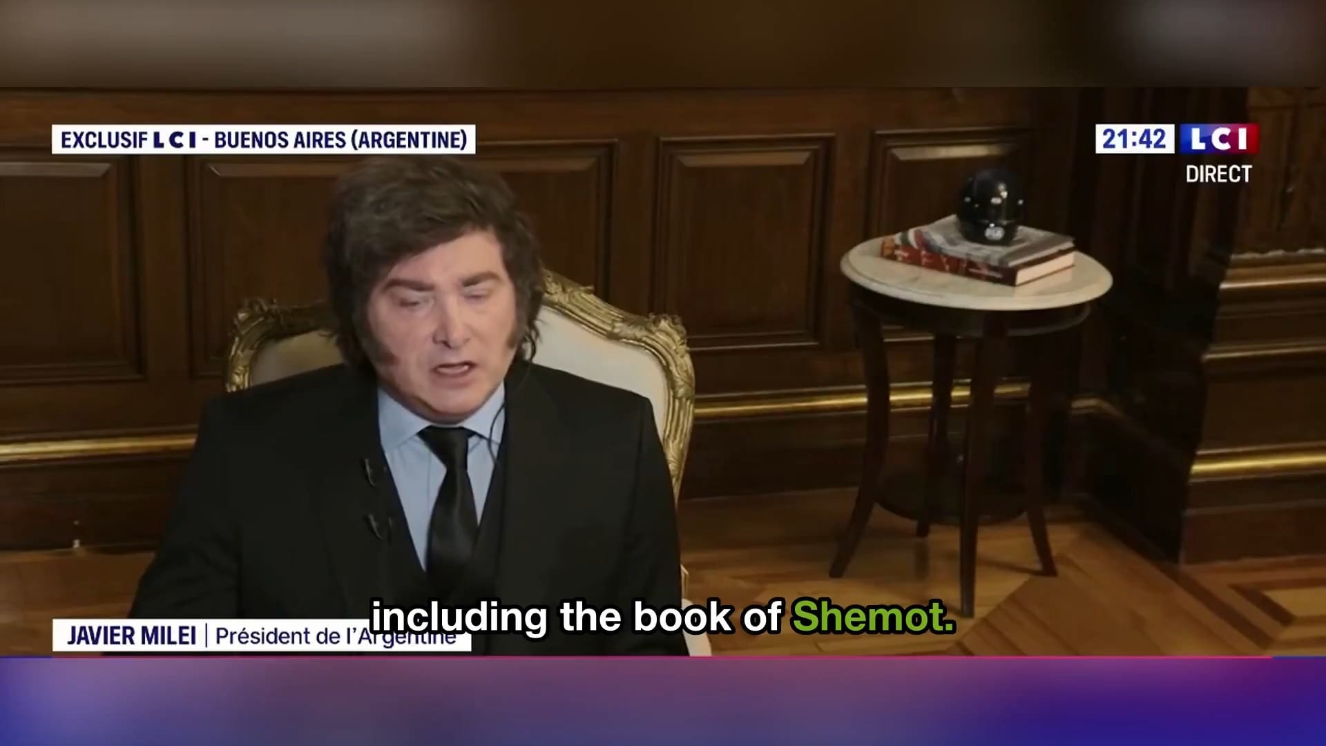 Argentina's President Quotes Torah on French TV: The Greatest Liberation Story