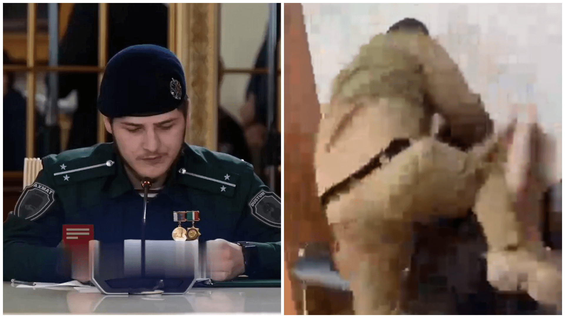 Chechen Dictator's 18-Year-Old Son Struggles to Read at Security Meeting