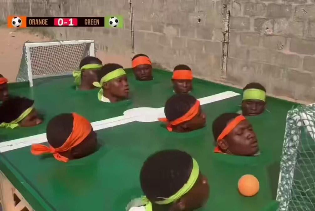 Stuck in the Field: Bizarre Soccer Challenge Takes Over Nigeria