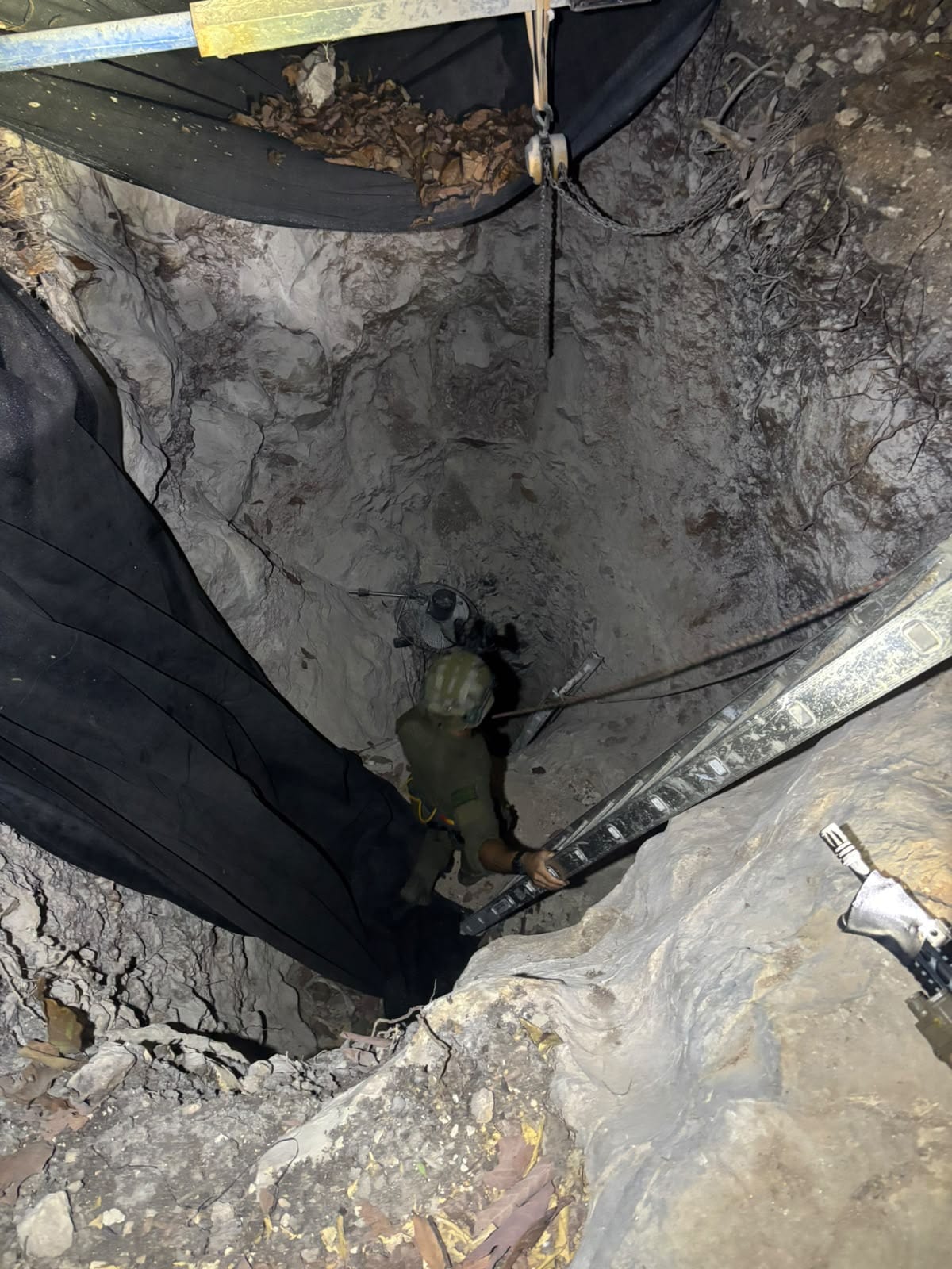 IDF Finds Two More Tunnel Shafts near Qalqilya, Seizes Weapons Cache