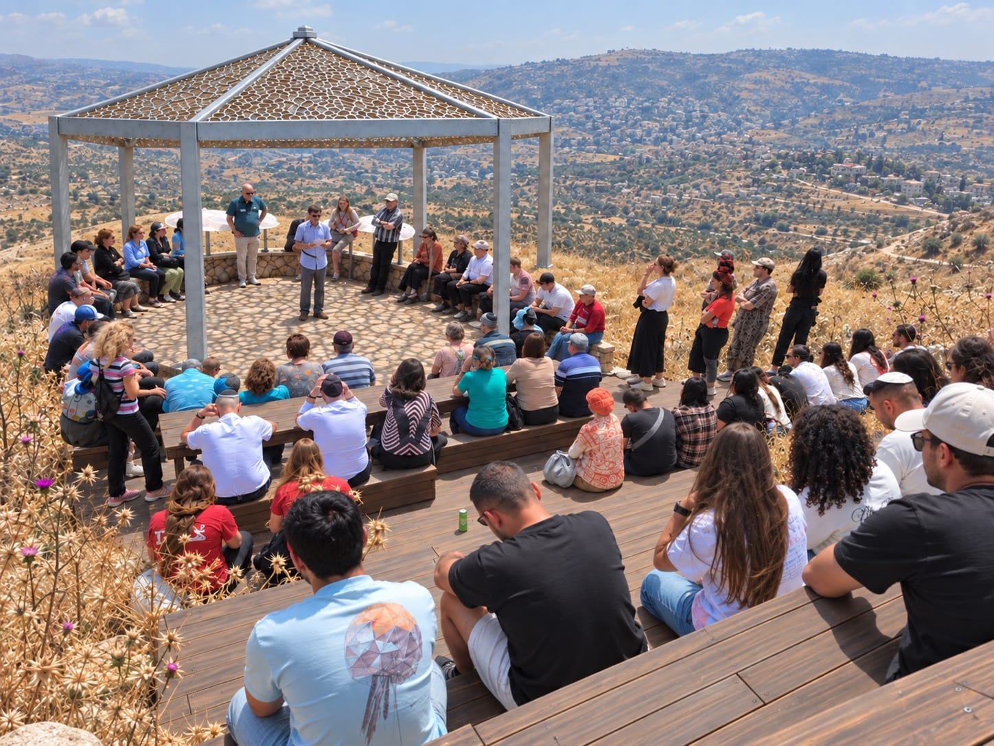 Thousands Flock to Samaria For Sukkos: Nature Sites, Heritage Centers Packed