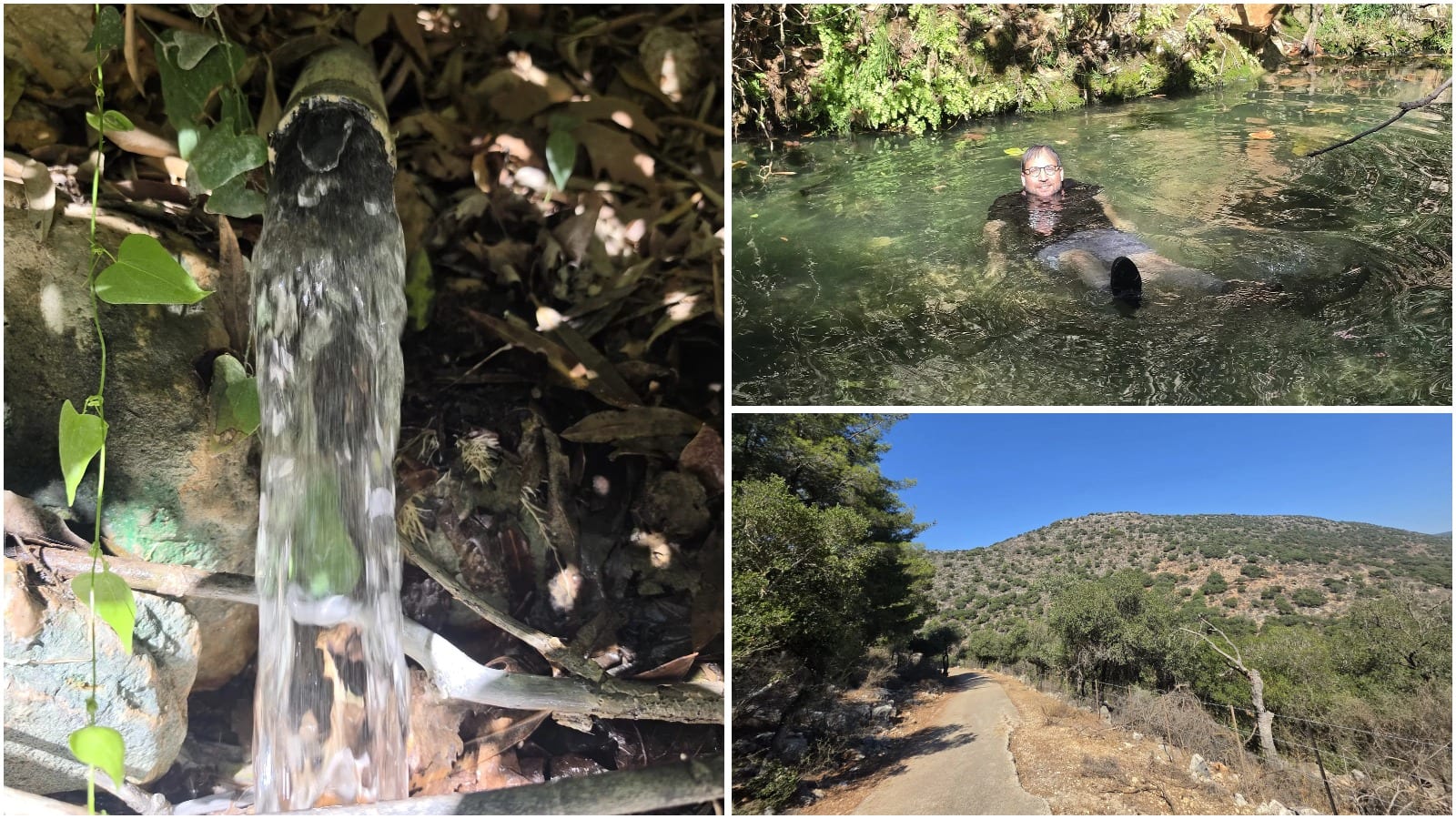 Water Returns to Nahal Betzet Springs After Years of Drought