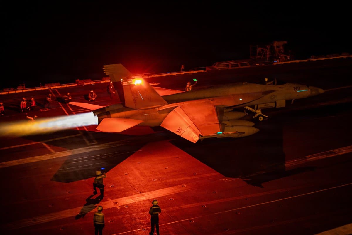 Third US Carrier, USS Theodore Roosevelt, Heads to the Middle East