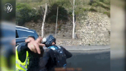 17-Year-Old Palestinian Rams Bus on Route 1, Flees Police in Stolen Car