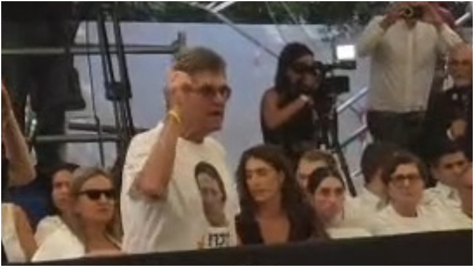 Bereaved Father Interrupts Netanyahu at State Memorial: You Didn't Protect My Son