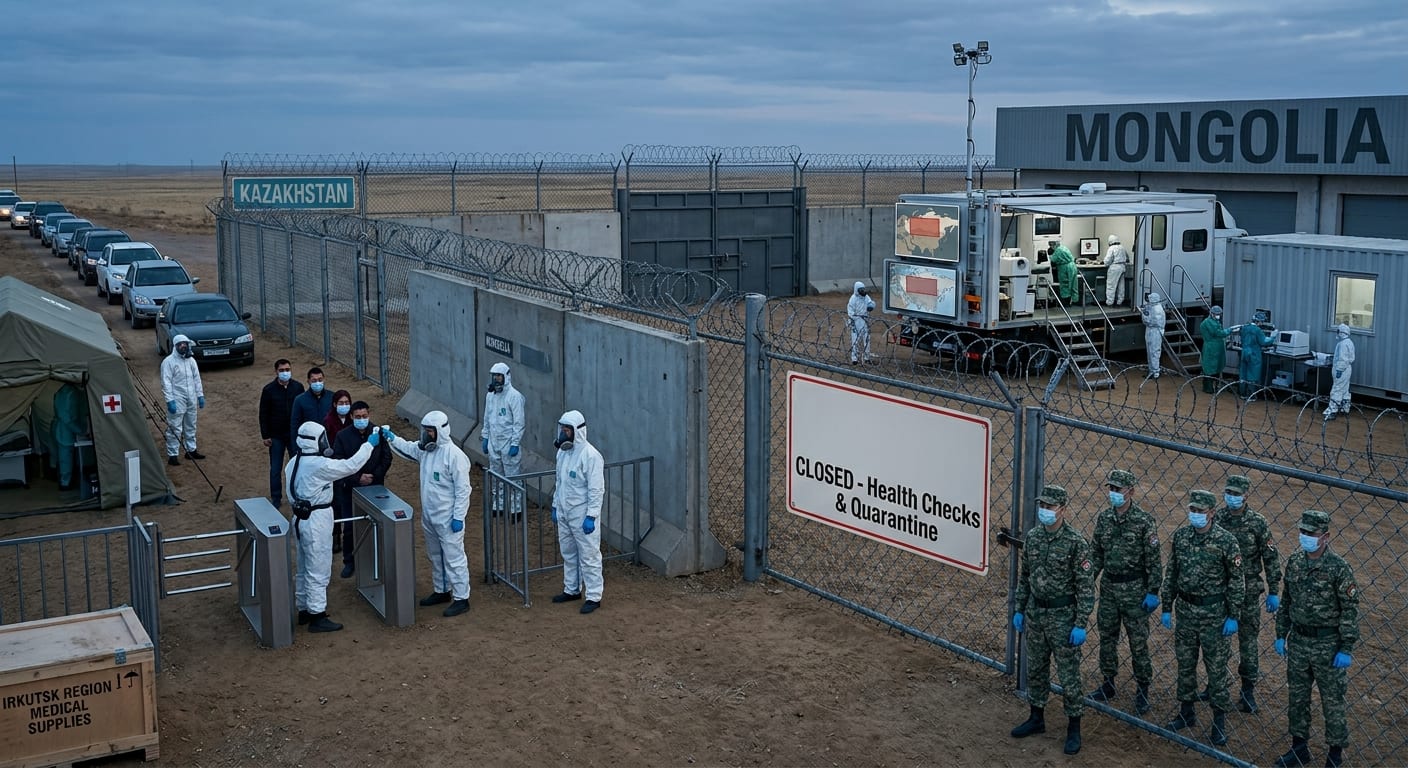 Four Ex-Soviet States Close Borders to Russia Over Plague Outbreak Fears