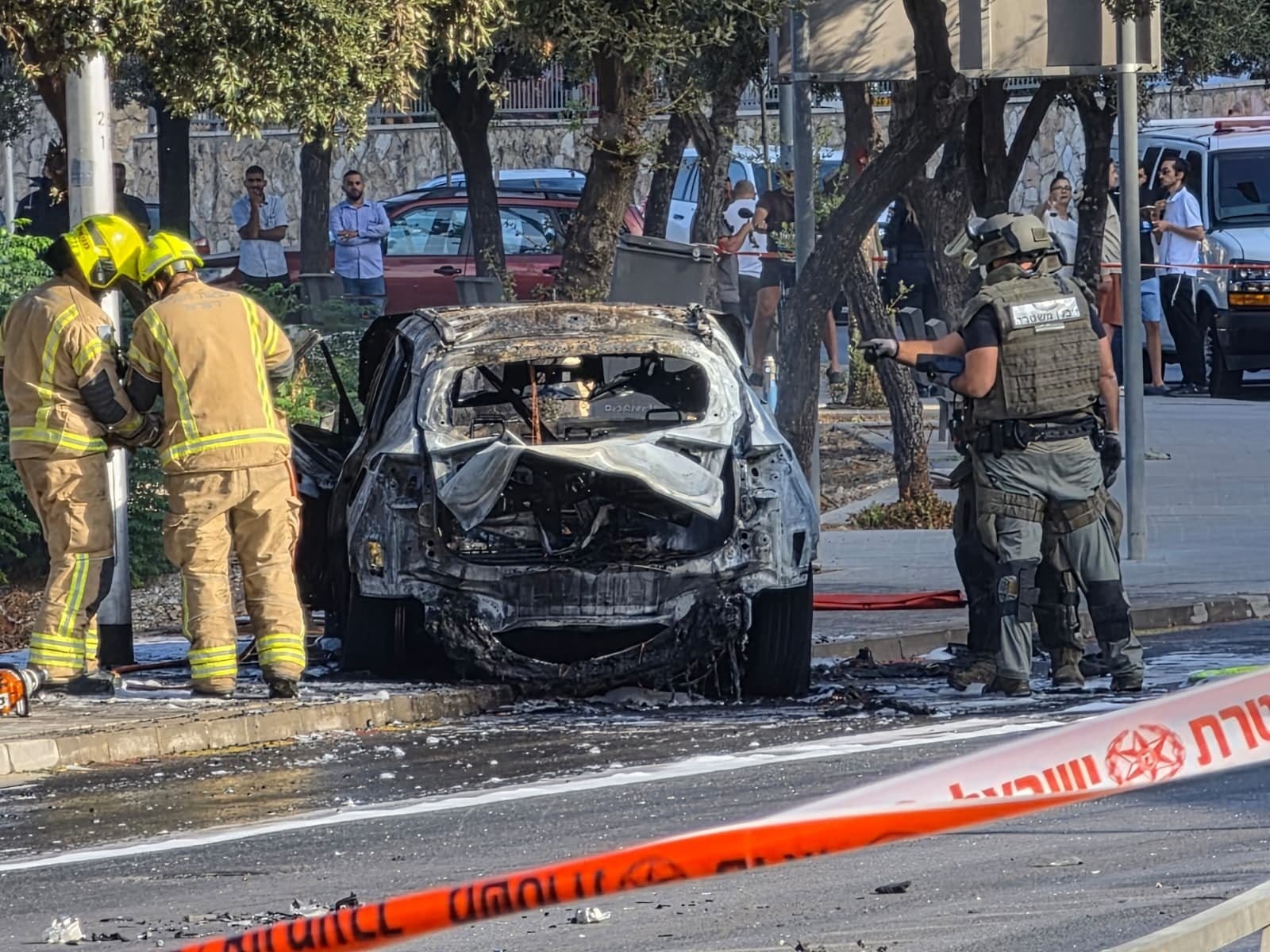 Car Bomb Targets Jerusalem Crime Figure Itzik Bar Mocha; His 13-Year-Old Son Critically Wounded