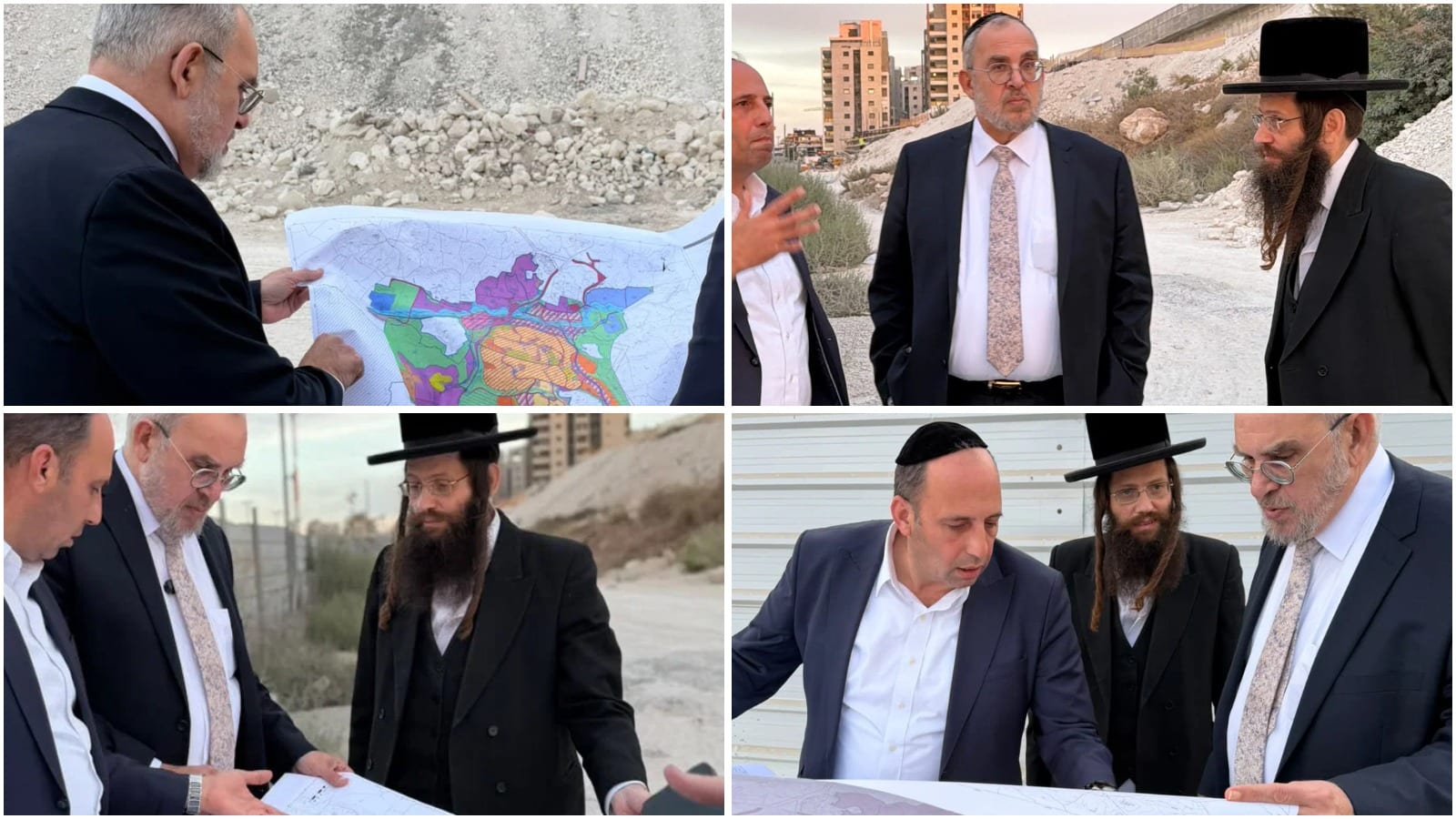 Beit Shemesh is Overtaking Bnei Brak: MK Asher Tours Massive Housing Projects