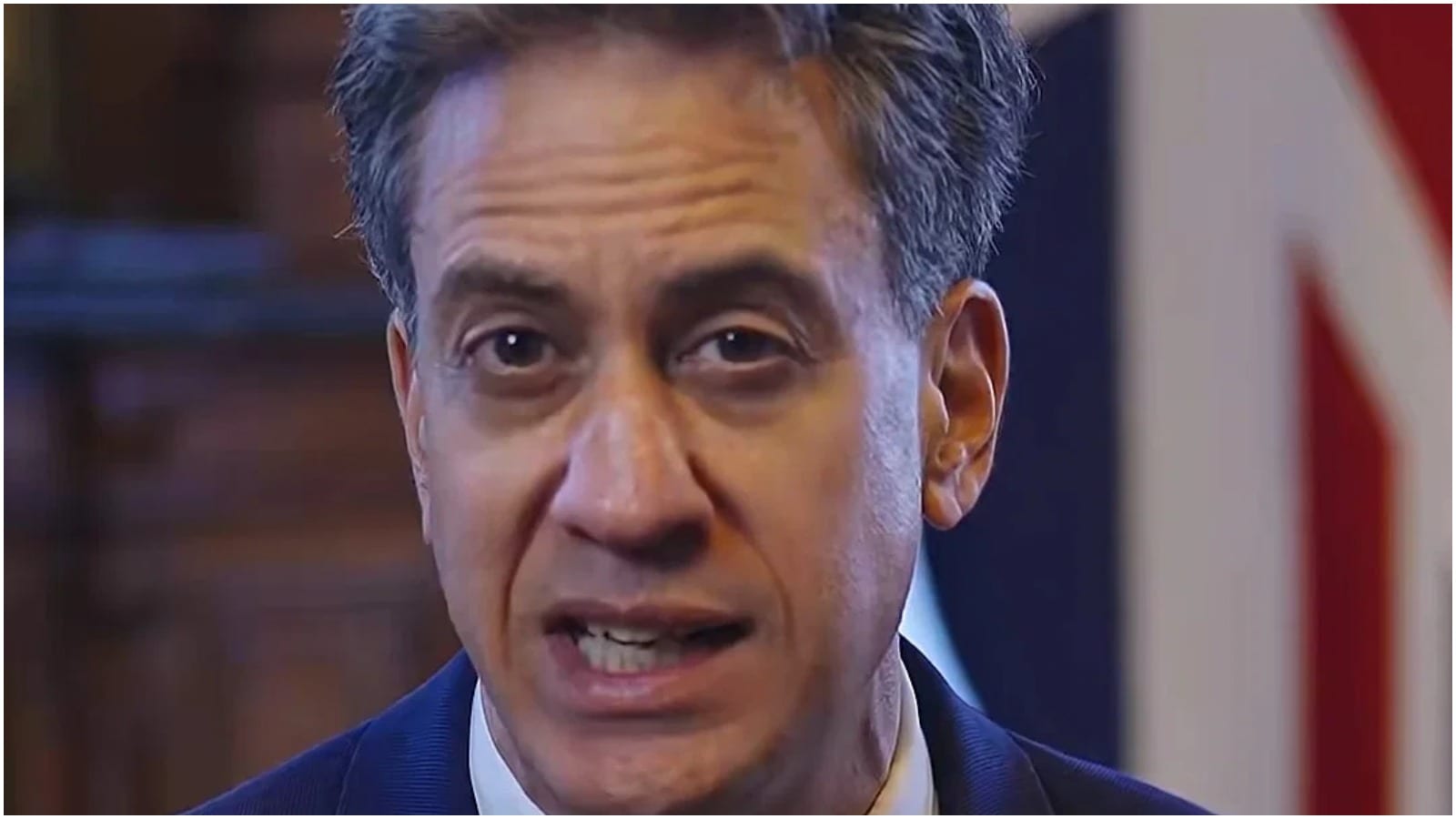 Anti-Israel Ed Miliband Sends 'Condolences' on October 7 Anniversary