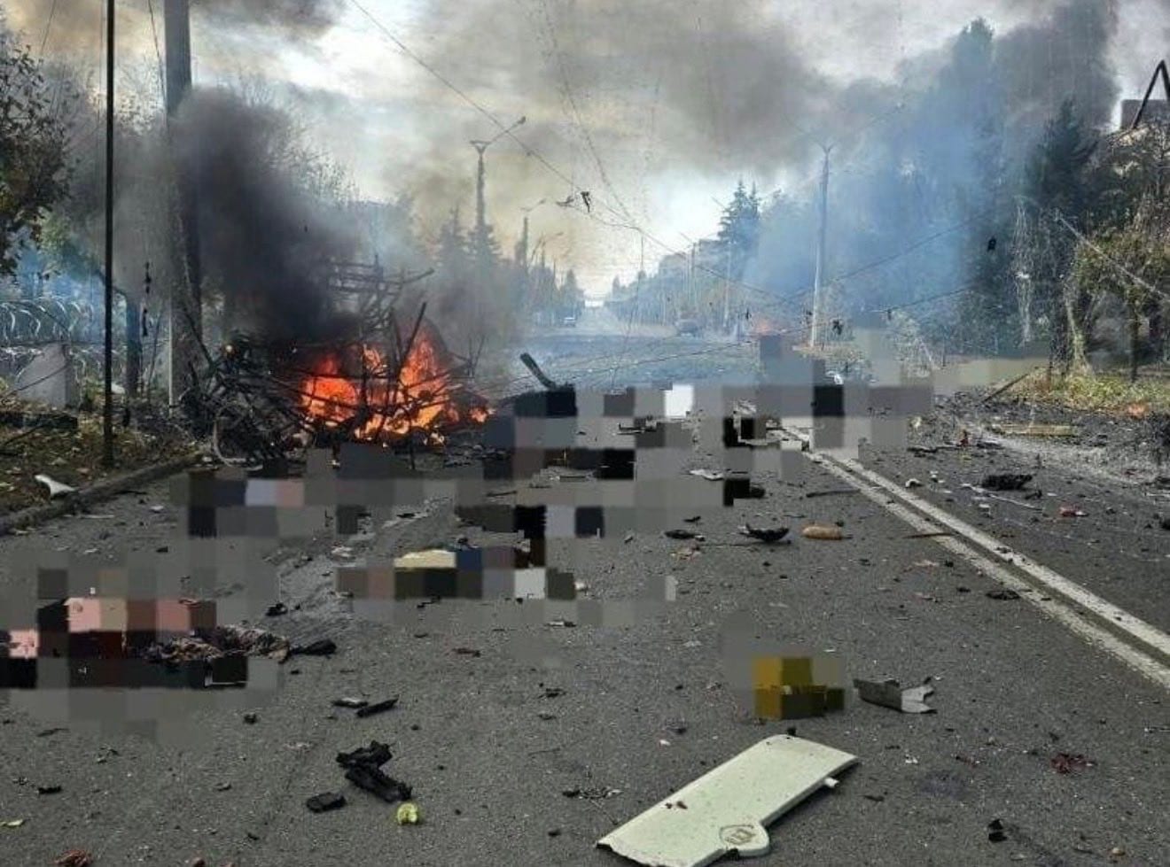 Russia Strikes Two Civilian Buses in Eastern Ukraine; 33 Killed