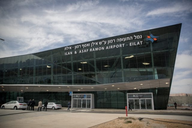 Car Flips at Ramon Airport, Crashes Through Fence; no Terror Suspected