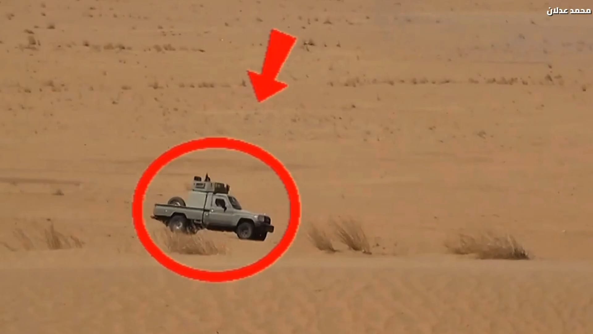 Houthis Release Footage of Ambush on Saudi Sonvoy in Open Desert
