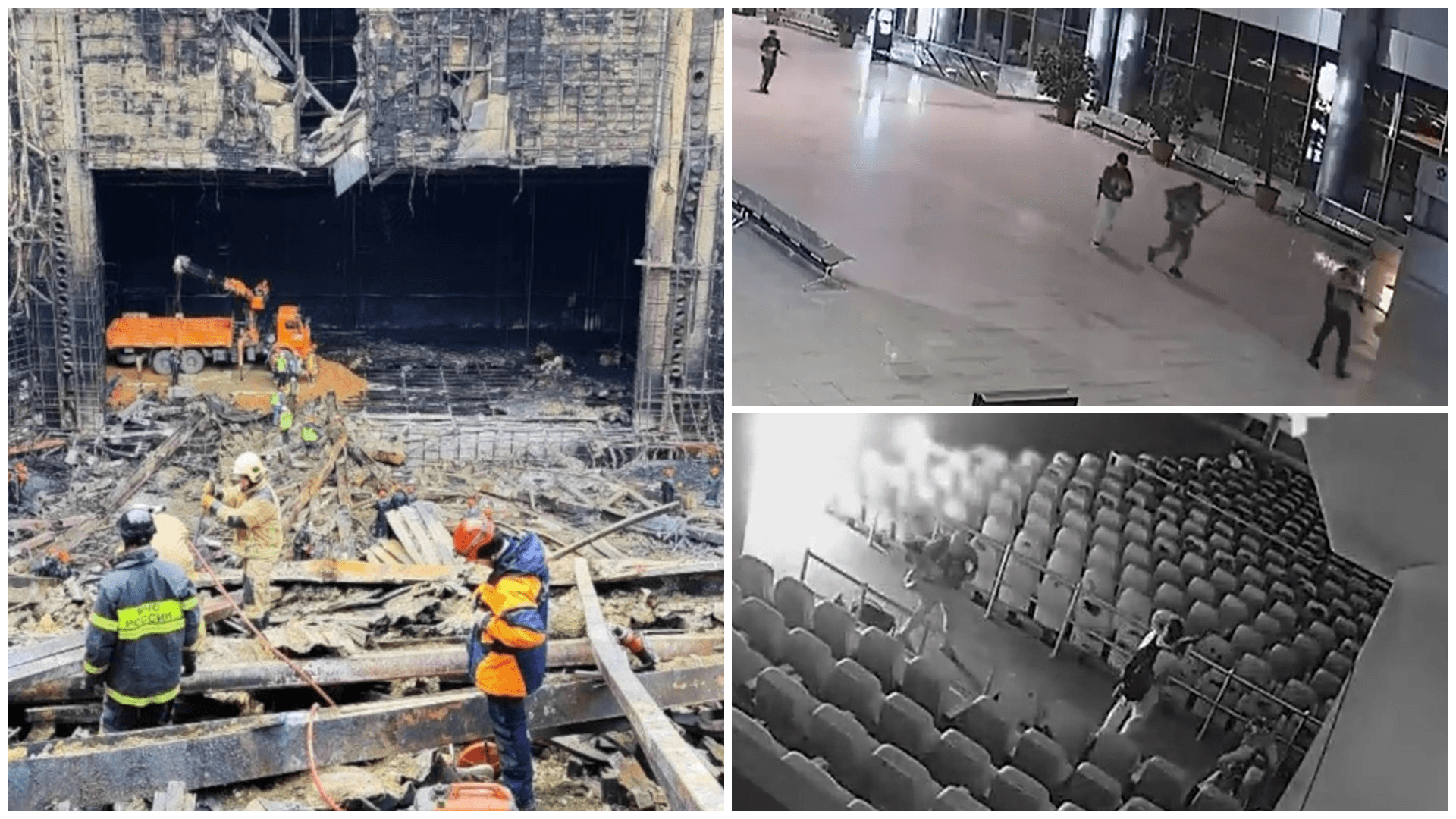 Russia Releases Security Footage of Concert Hall Massacre that Killed 149 | GRAPHIC
