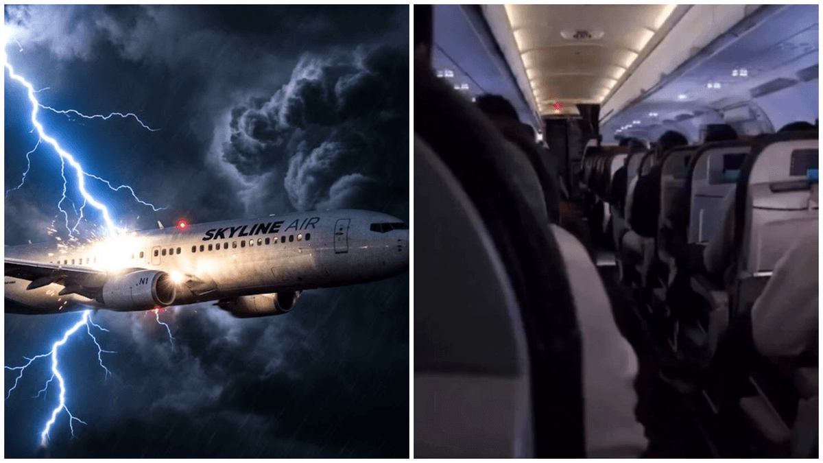 Lightning Strikes Passenger Plane Mid-Flight Over Chile; All Land Safely