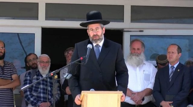הרב דוד לאו: "כל מי שהיה במפגשים בבארי וברעים שרד"