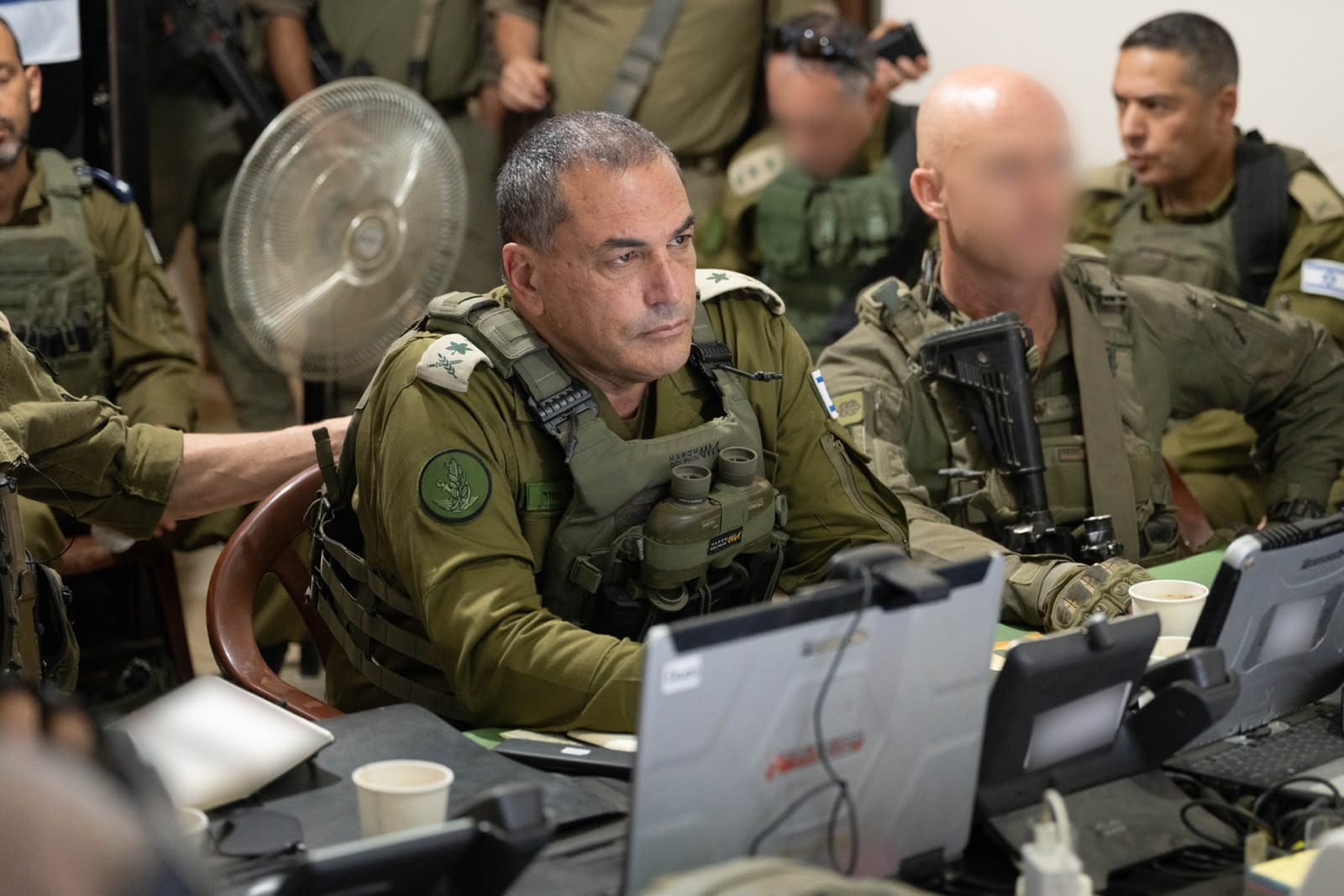 בצל המתיחות עם טורקיה: הרמטכ"ל ביקר את לוחמי צה"ל בסוריה