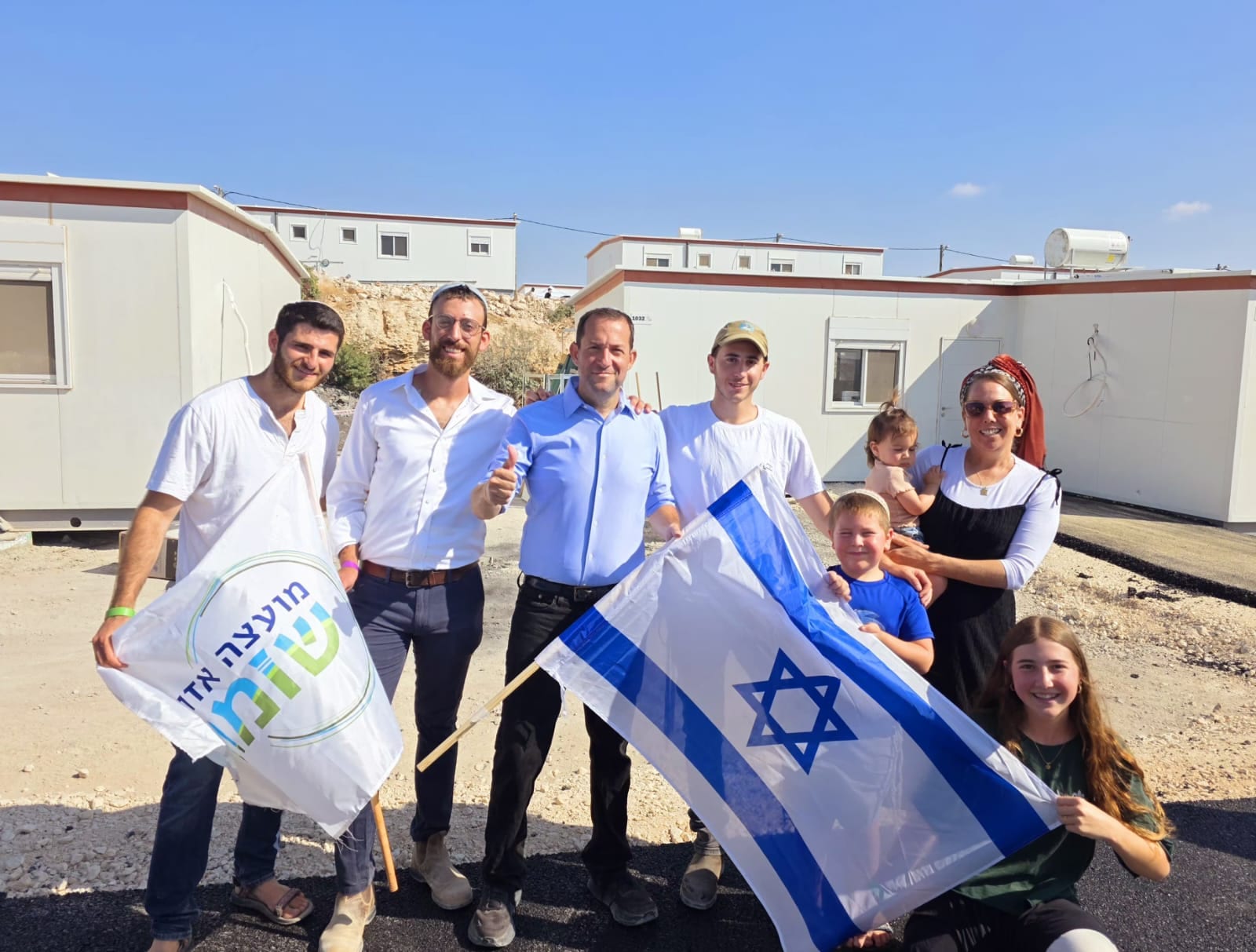 היישוב שפונה בתכנית ההתנתקות אוכלס מחדש