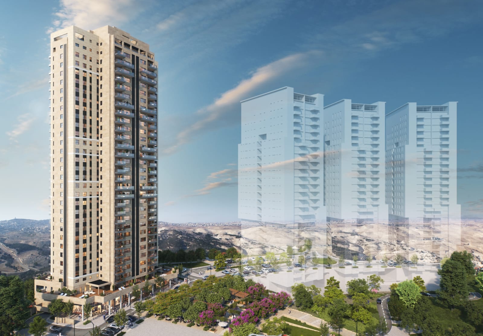 השיווק החל בפרויקט ההתחדשות העירונית הראשון במעלה אדומים