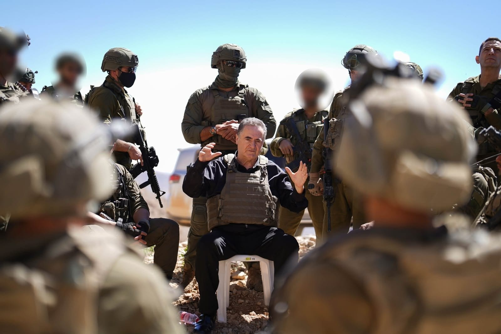 כ"ץ בסוריה: "לא נזוז מכאן כל עוד יהיו איומים על ישראל"