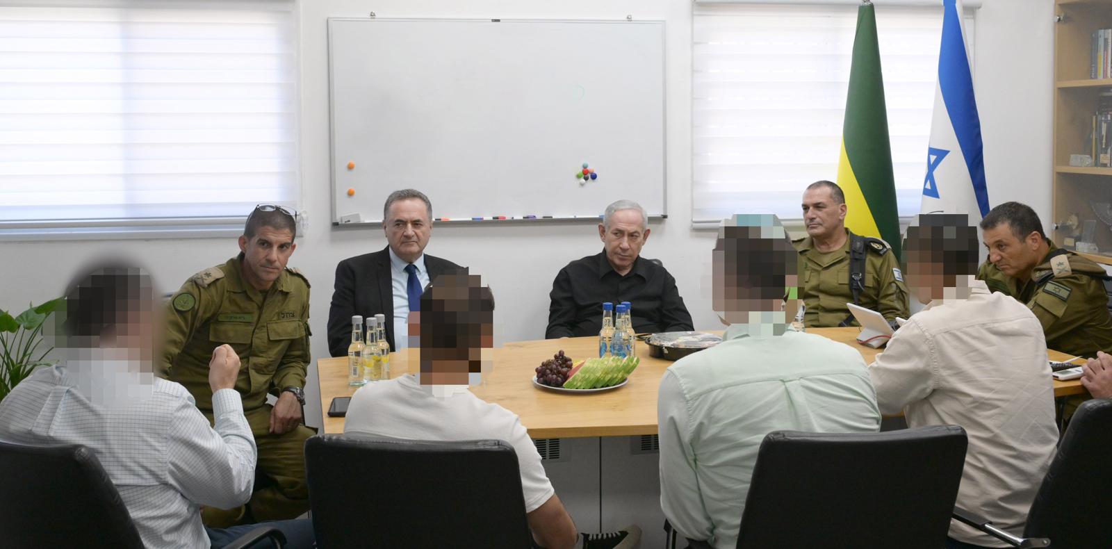 אחרי המבצע הנועז: נתניהו נפגש עם לוחמי השב"כ