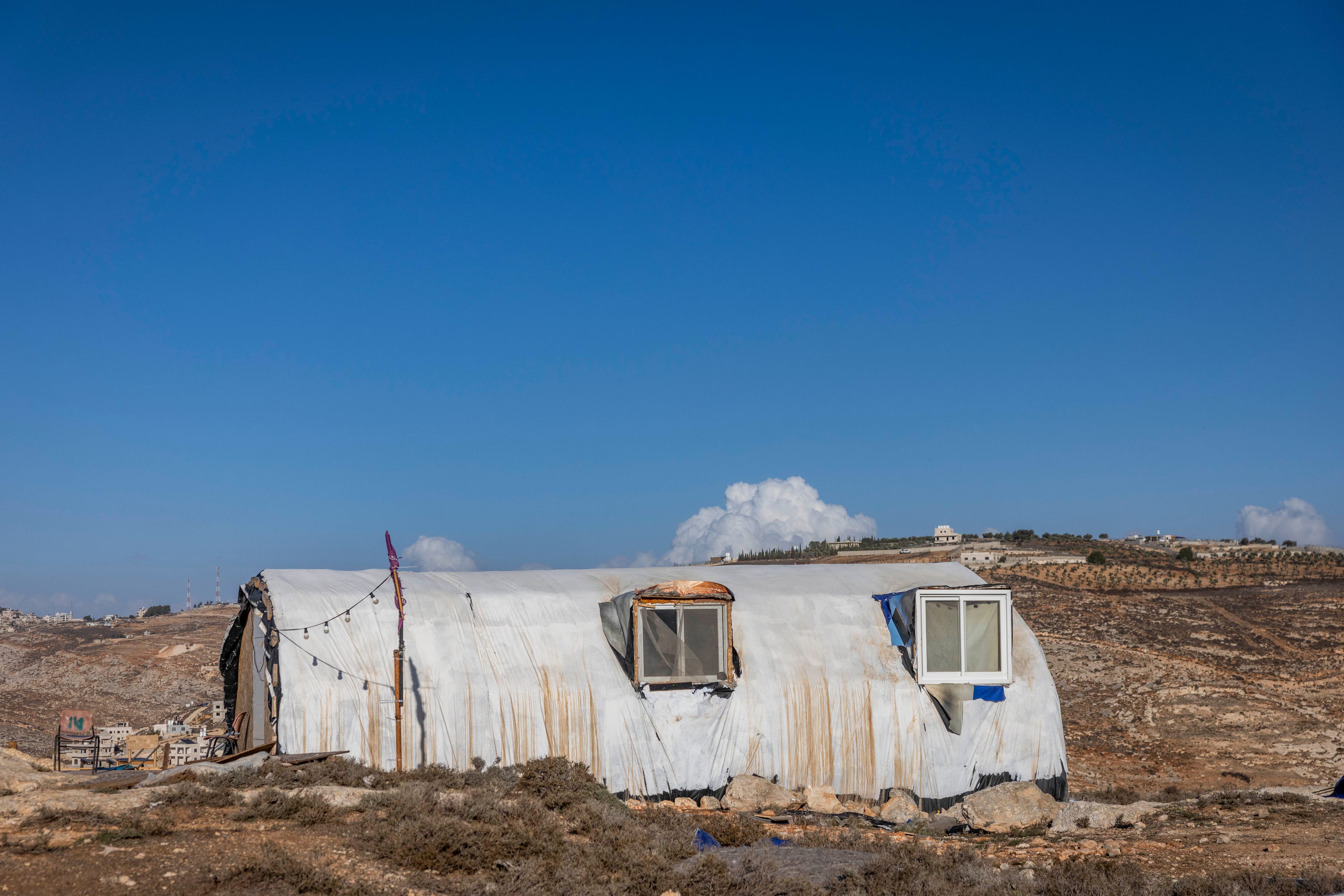 התגובה לחרם הבריטי: 1,665 דונם של "קו כחול"