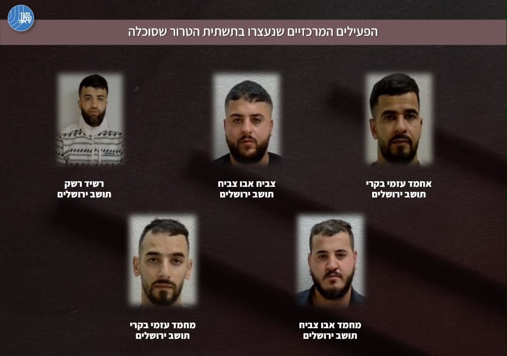 הותר לפרסום: סוכלה חוליית טרור שתכננה לבצע פיגוע רצחני