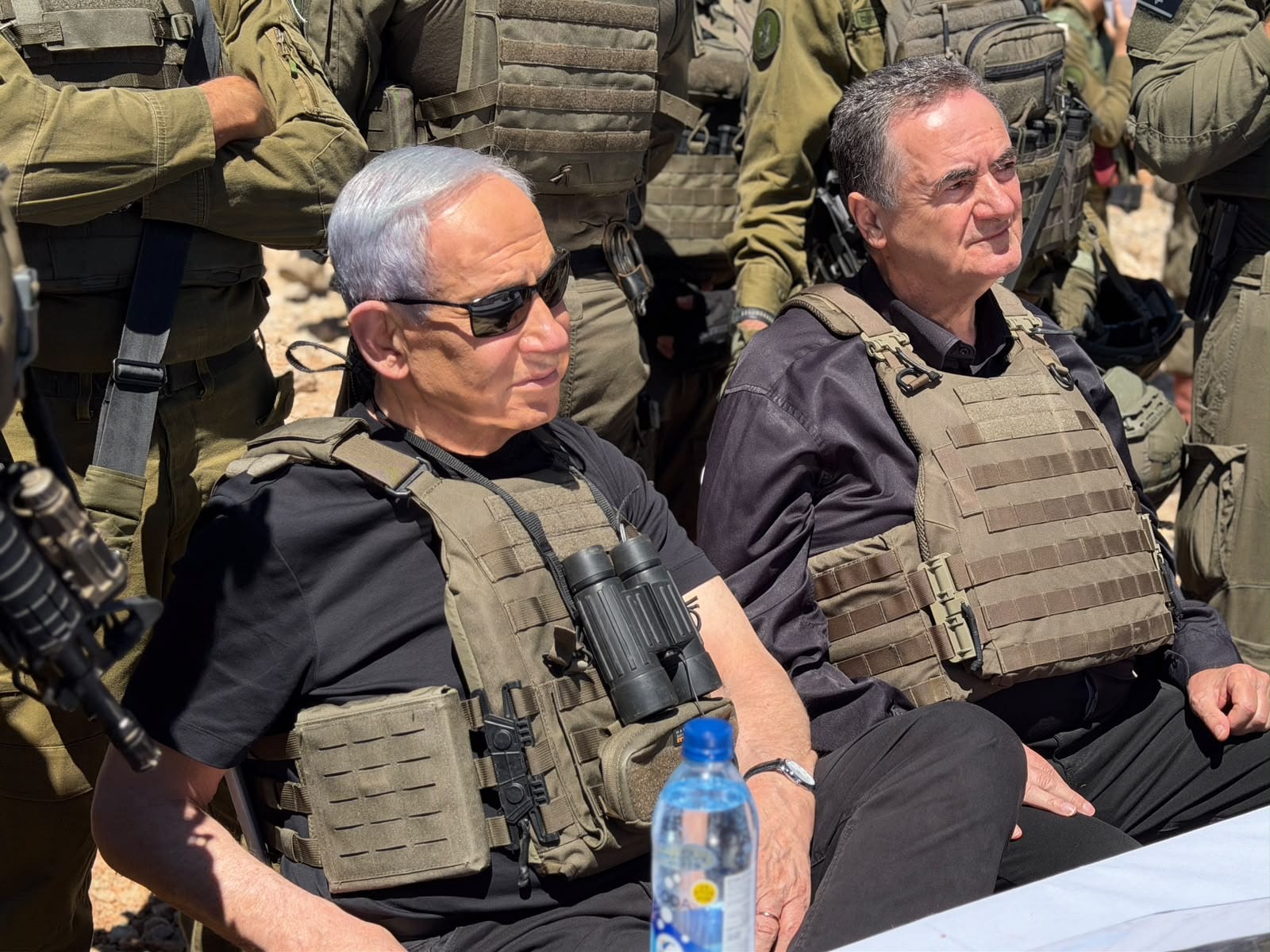 נתניהו סייר בכתר החרמון: יש לנו שליטה מוחלטת עד הים