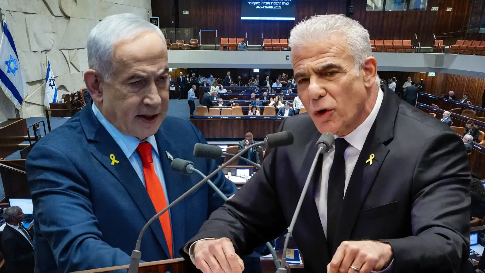 לפיד: "בליכוד יודעים שהם הולכים להפסיד והם בהיסטריה. נתניהו לא יהסס לתקוף באיראן משיקולי בחירות"