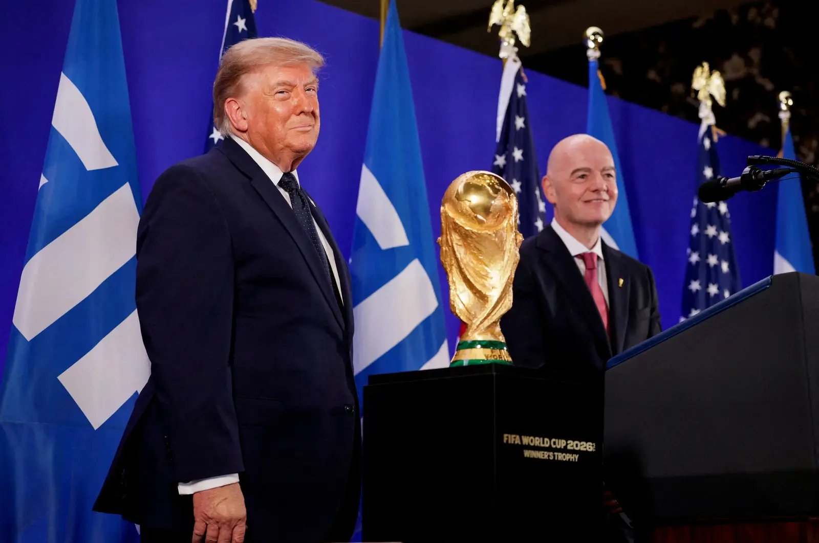 טראמפ מתייצב לצד אינפנטינו: "הוא פנטסטי, אל תחליפו אותו"