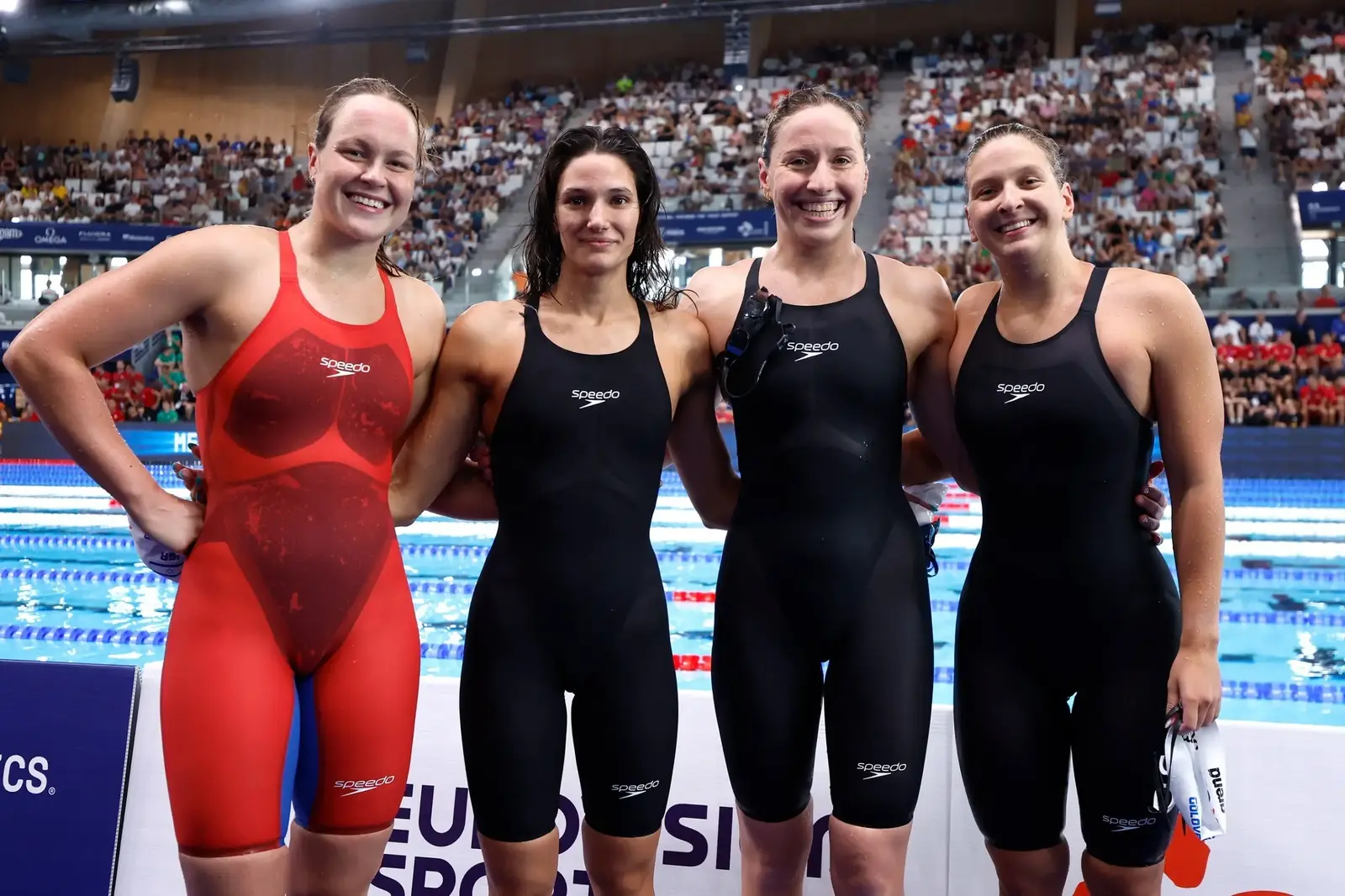 שיא ישראלי חדש לשליחות ב-4X100 מעורב באליפות אירופה