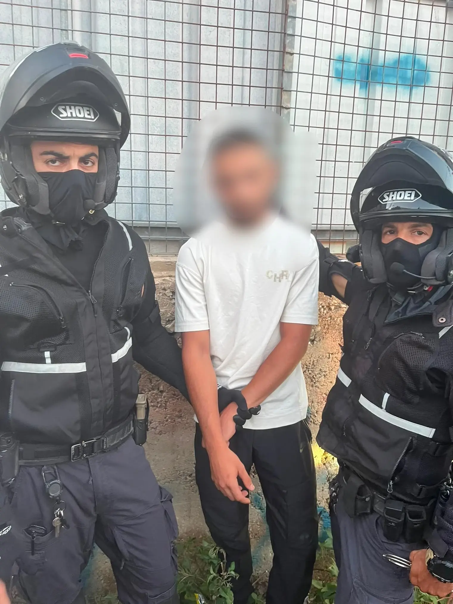 מאבק הפשיעה בנצרת: 2 אקדחים טעונים אותרו מתחת למושב אופנוע במרדף משטרתי