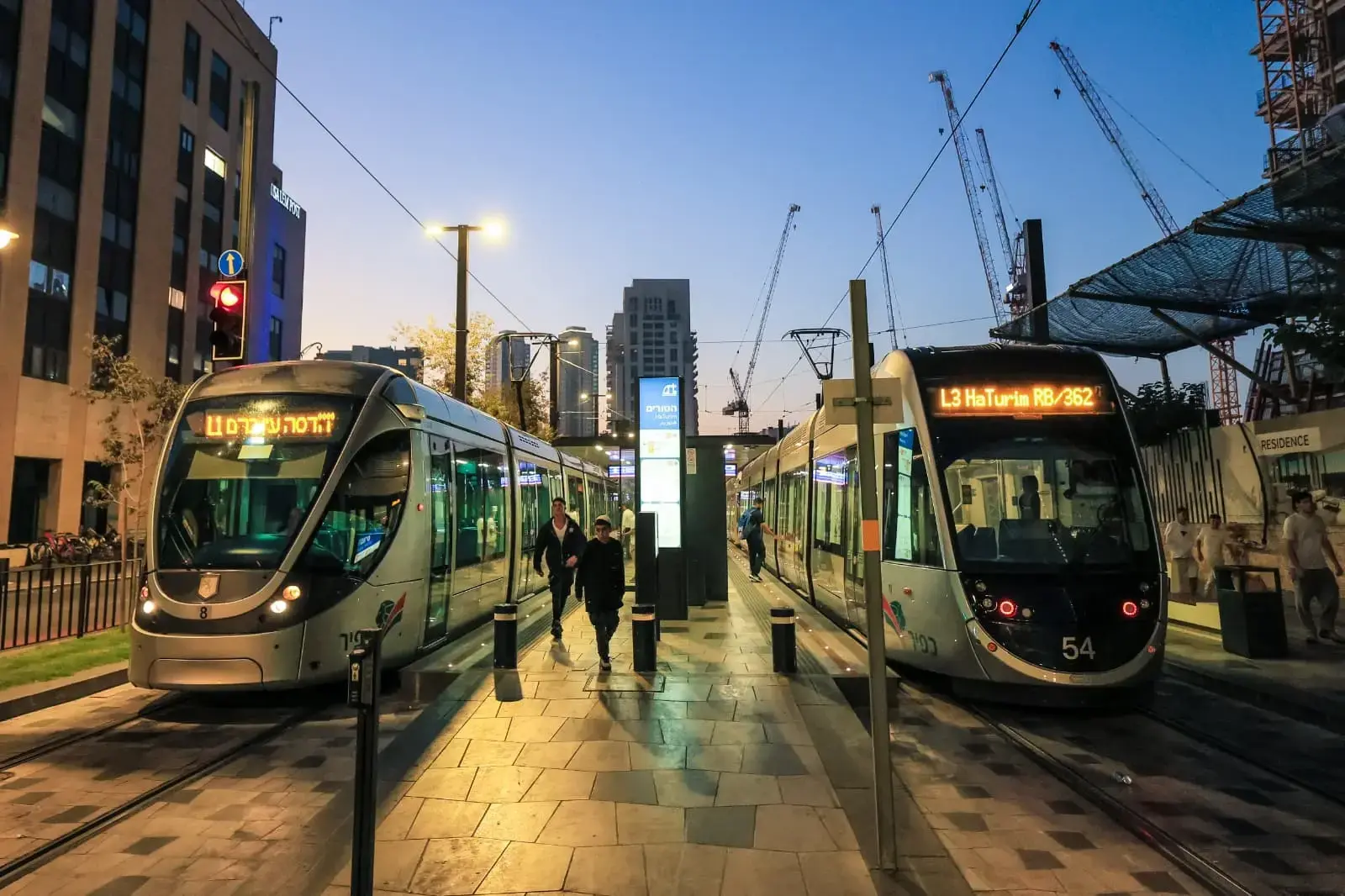 נסיעה ראשונה בקו הרכבת החדש בירושלים: תכירו את קו הספורט
