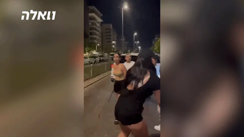"אנחנו נגמור אותך": תיעוד התקיפה באלות בעקבות ויכוח על חניה