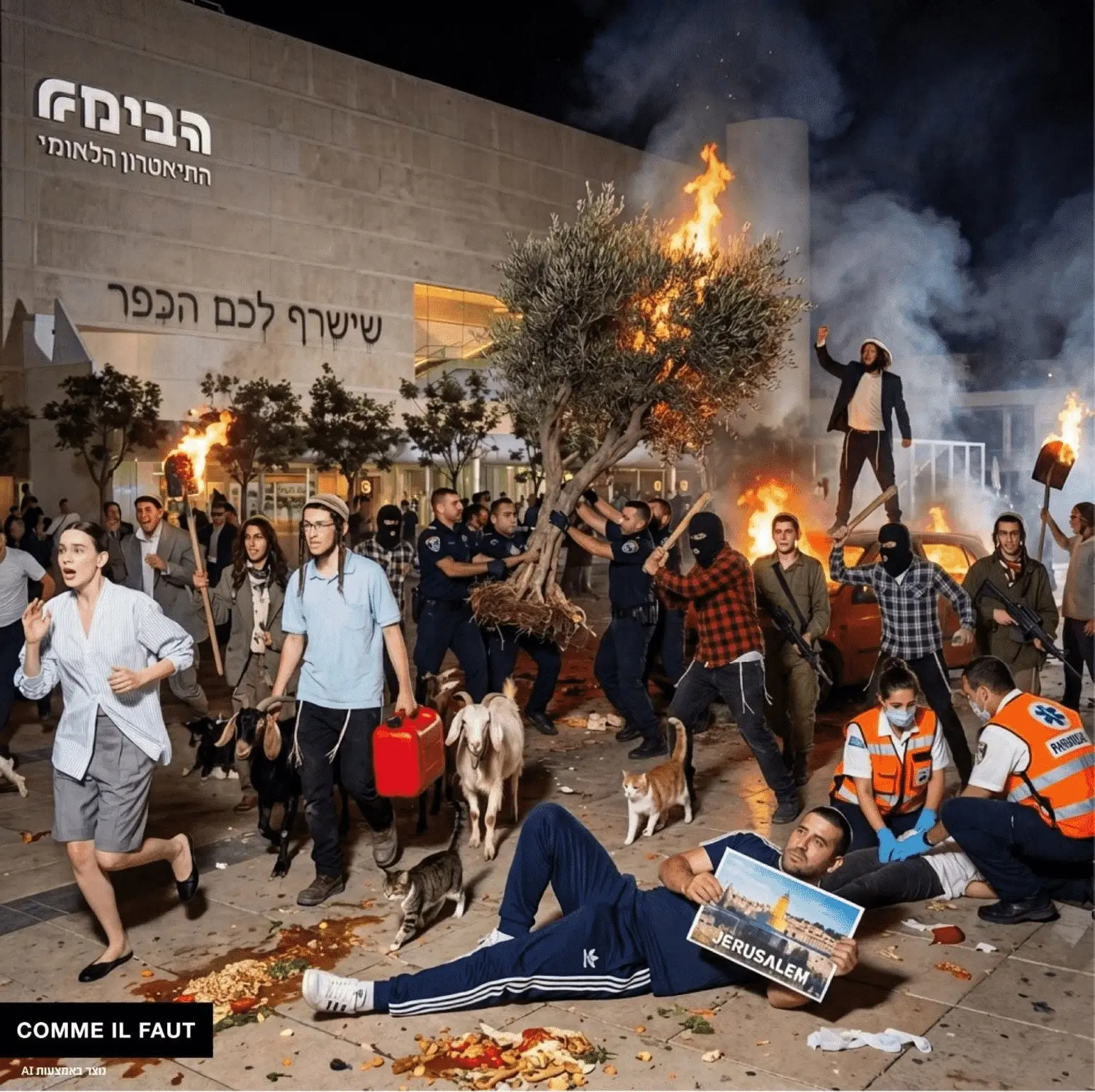 דמויות מצילומיו הופיעו בקמפיין AI: צלם תובע את קום איל פו