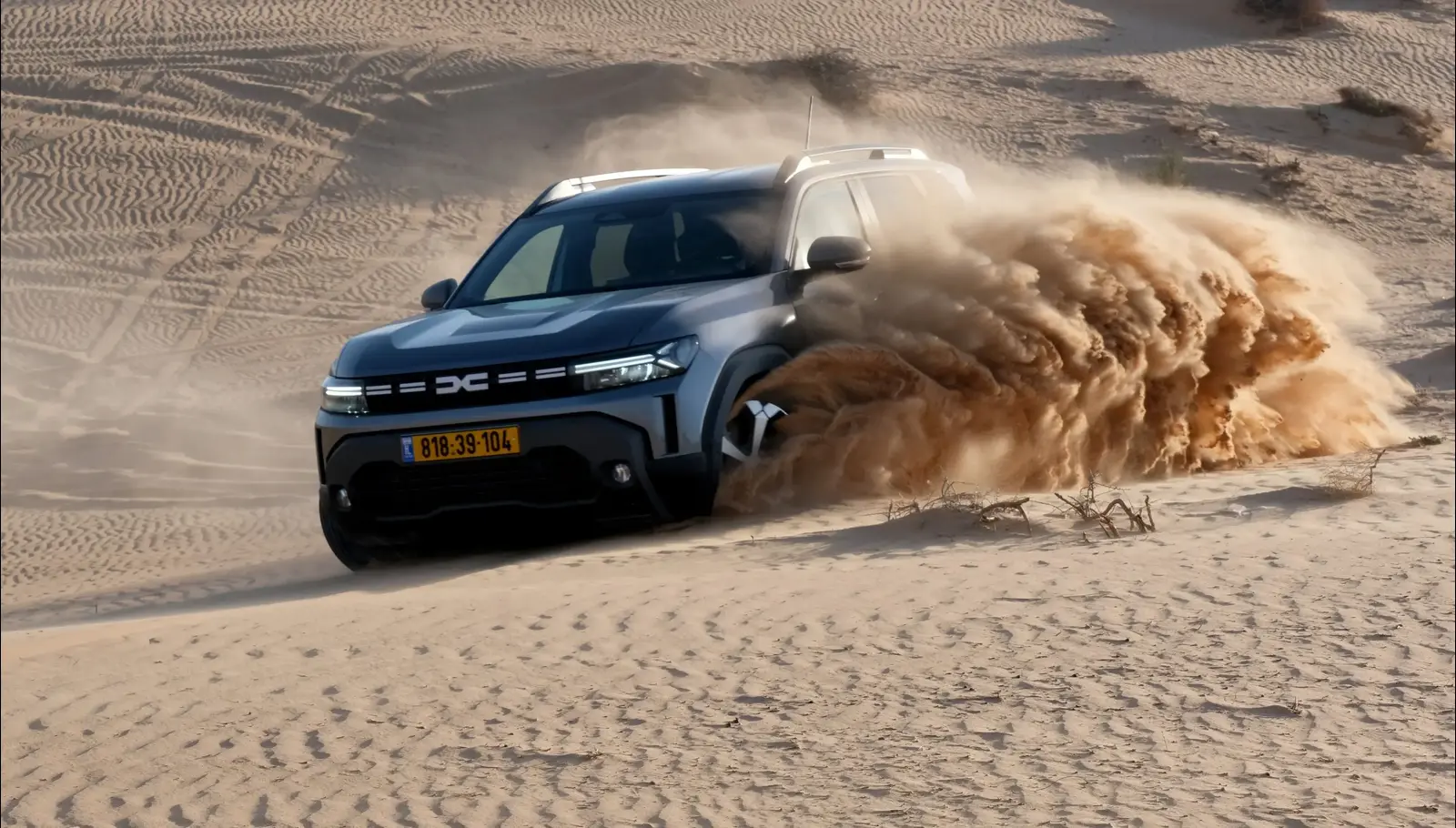 דאסטר מול הנגב: רכב ה-4x4 האוטומטי הזול בארץ במבחן שטח ראשון