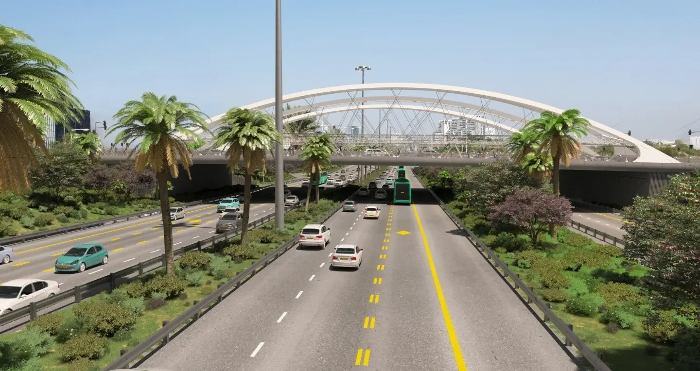 מחלף חדש על כביש החוף יקל על העומסים במחלף הסירה