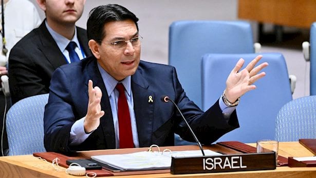 שגריר ישראל באו"ם: "כשחמאס מברך על זכייה בפרס נובל זה אומר הכול"
