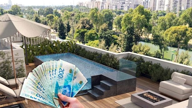 מול פארק הירקון: הפנטהאוז בתל אביב שנמכר ב-23 מיליון שקל