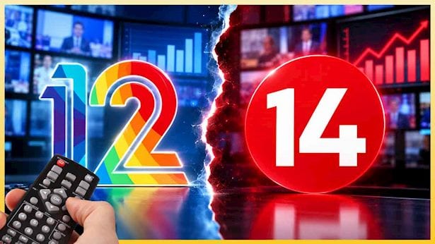 ערוץ 14 נגד חדשות 12: "שקרים בוטים, שפל של הנדסת תודעה"