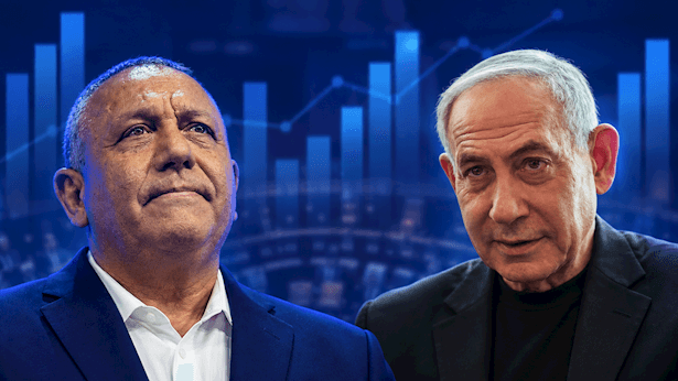 סקר מנדטים: איזנקוט מגדיל את כוחו ונתניהו נחלש, מה קרה לוינטר?