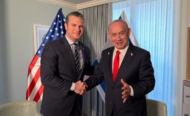 שר ההגנה האמריקני הגסת' ביקר אתמול בישראל ונפגש עם נתניהו | פרסום ראשון