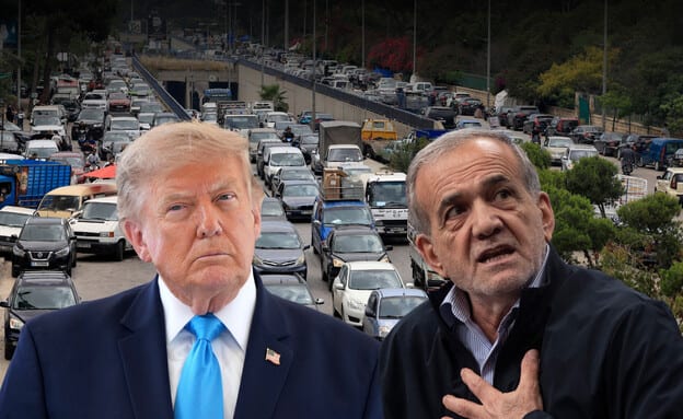 דיווח | המונים כבר מחכים בתור לדלק: הכאוס ברחובות איראן בצל המכה הכלכלית האמריקנית