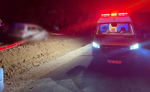 גבר כבן 40 נהרג בתאונת דרכים עצמית ביער להב שבדרום