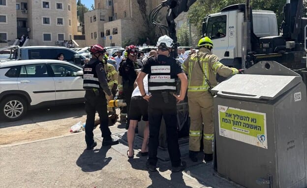 חשד: השליך את אחיו לתוך פח מוטמן בירושלים כדי לרצוח אותו